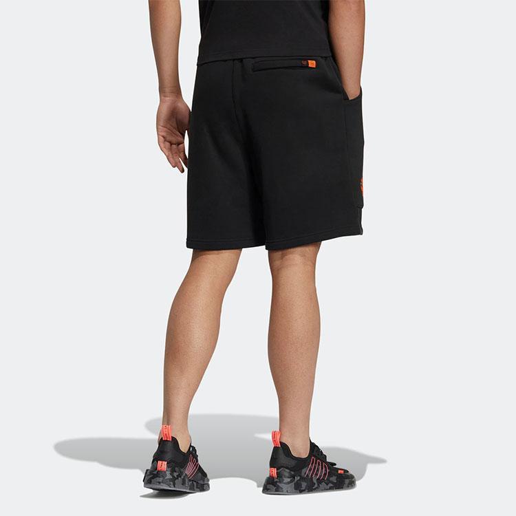 Adidas Originals Trefoil Solid Loose Sports Shorts Men Shorts Black HR6447