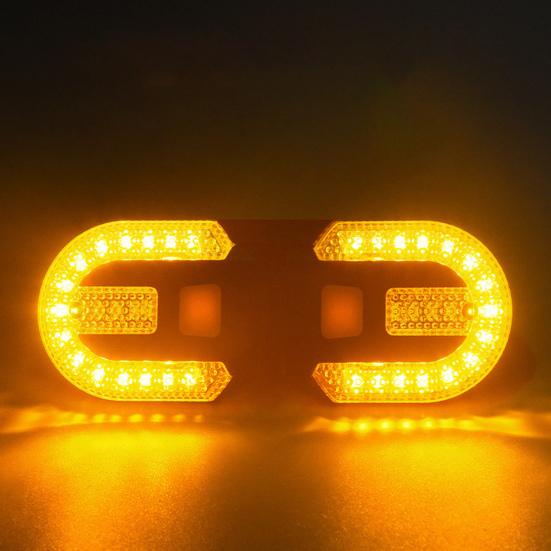 1 Set Fahrrad-Rücklicht USB-wiederaufladbar Wasserdicht Lange Lebensdauer Einfache Montage Schnell