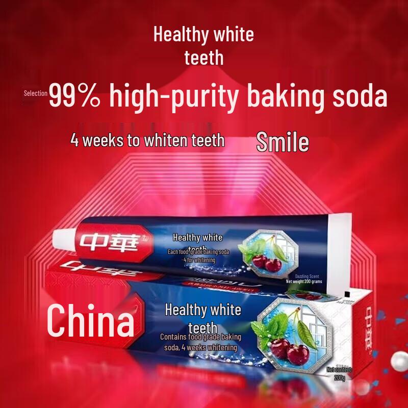 Zhonghua Jianchibai Baking Soda Fruit Toothpaste