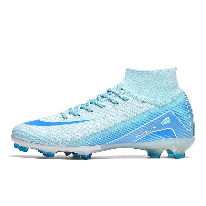 New Football Shoes Male And Female Students Training European Cup Spikes Artificial Grass Tf Football Shoes
