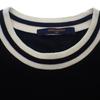 Louis Vuitton XL Short Sleeve T-shirt Black/white Cotton Mens