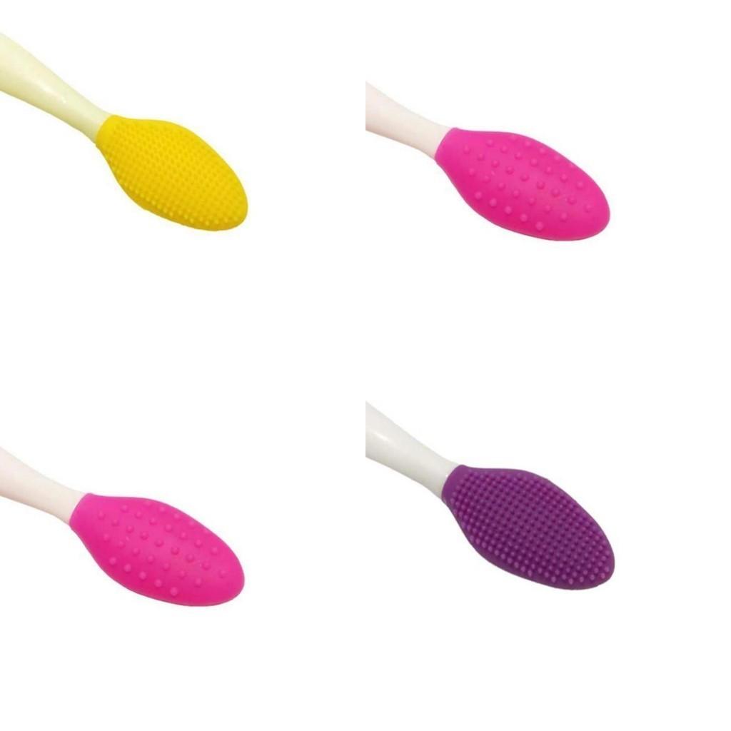 Soft Silicone Facial Cleansing Brush For Exfoliation And Blackhead Removal