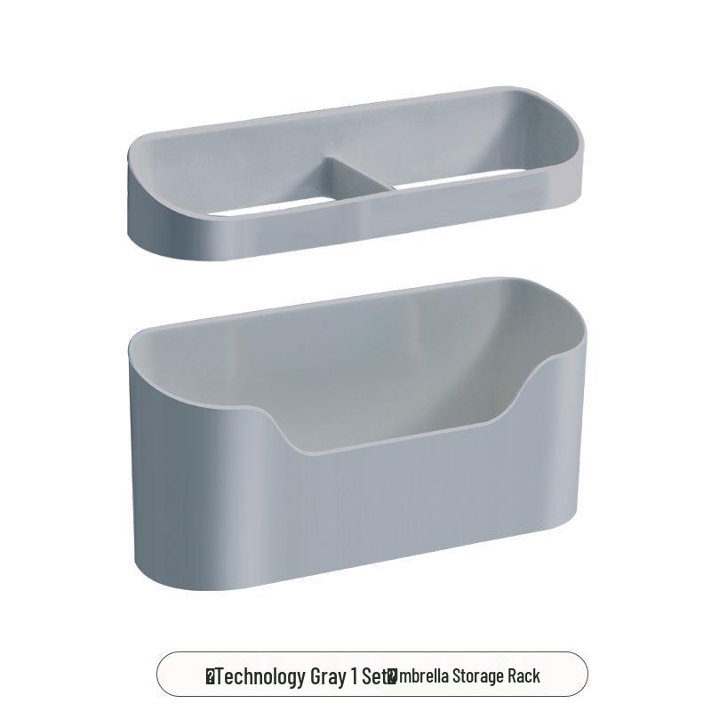 Wall-Mounted Umbrella Storage Rack for Home or Commercial Use