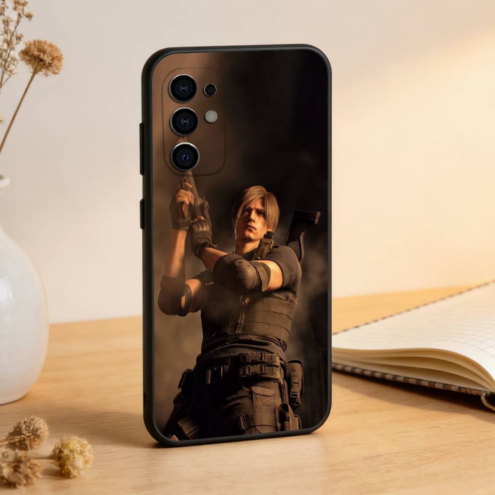 

Чохол для телефону Game Resident Evil Requiem Leon Чорний Силіконовий М який Для Samsung S25,S24,S21,S22,S23,S30,Ultra,S20,Plus,Fe,Lite Samsung S24Plus