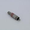 Musical RCA male Sound Silver Plated HIFI Audio Plug Connector Terminal High Quality Speaker Audio Male hole diameter 5.7mm