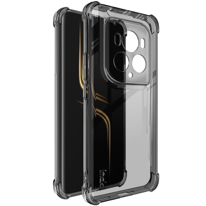 

IMAK For Honor Magic6 Ultimate 5G Clear Case Corner Airbag Fall Protection TPU Phone Cover Transparent Black