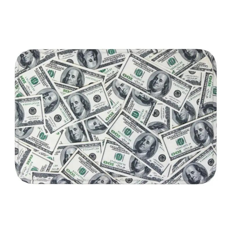 

Stylish Dollar Bill Floor Mat - Fun Money Design for Home Entrances, Perfect for Adding a Unique Touch to Your Décor 40x60cm