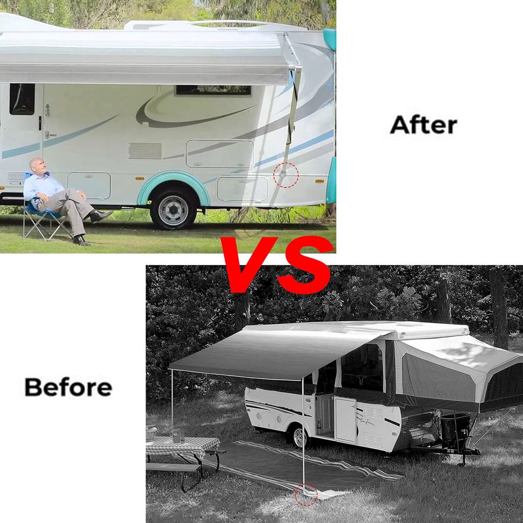 RV-Markisen-Trethalterung RV-Markisenarmteile 09152021 Passend für Sunchaser II RV-Zubehör RV-Untermontagehalterung