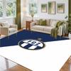 FC Zürich Design Crystal Velvet Rug Soft Decorative Mat for Bedroom Entrance