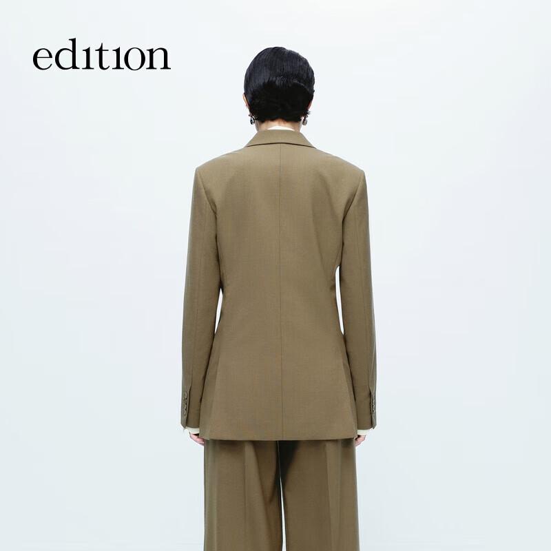 Edition Women's 2024 Winter Fine Wool Slim Fit Blazer