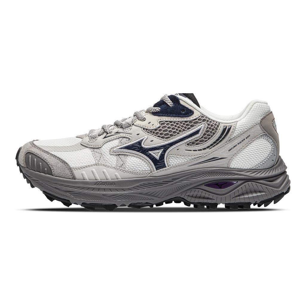 Mizuno Racer Adv Outdoor Hiking Sports Non-Slip Wear-Resistant Thick Sole Breathable Comfortable Low-Top Running Shoes Unisex Sneaker D1GH241223