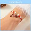 Handwoven Heart And Star Friendship Bracelet For Women Summer Fashion Accessory