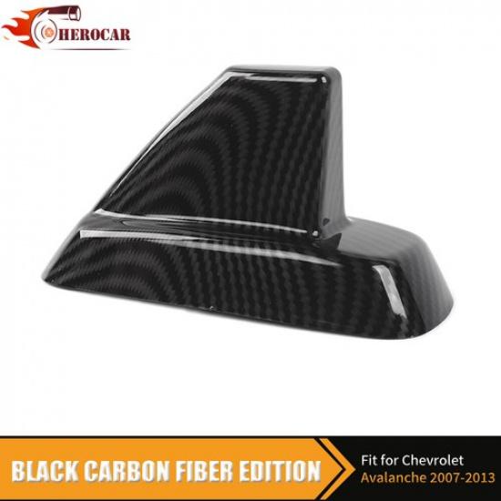 Fin Antenna Base Cover For Chevy Tahoe Suburban SIERRA 2007-2013 Carbon Fiber