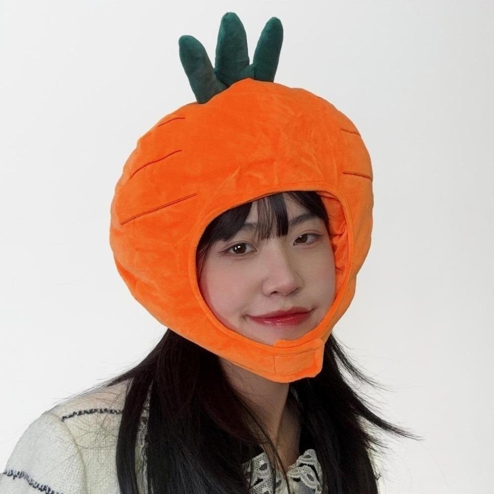 Playful Fruit and Vegetable Hat Thick Pullover Cap Mushroom Nutrition Month Hat  Photography Props