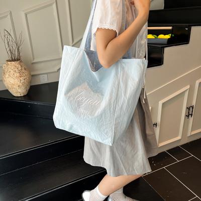 Personality Trend Casual Simple Summer New 2025 Fashion Large Capacity Bag Women's Foreign Style Shoulder Tote Bag