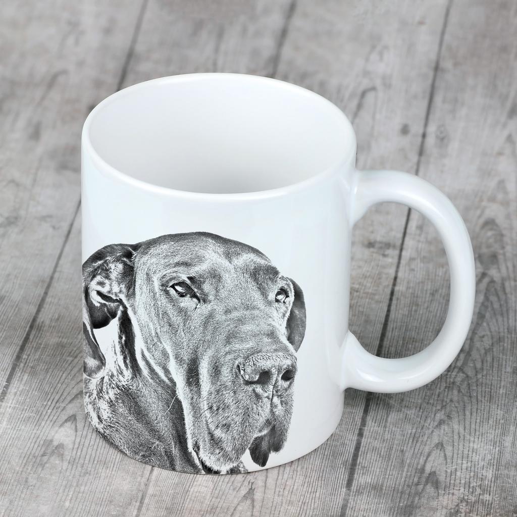 Great Dane I - Cup with a Dog, Cup with a Photo, Personalized Gift from the Art-Dog Brand