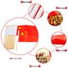Chinese Five-Star Red Hand Waving Flags (100-Pack)
