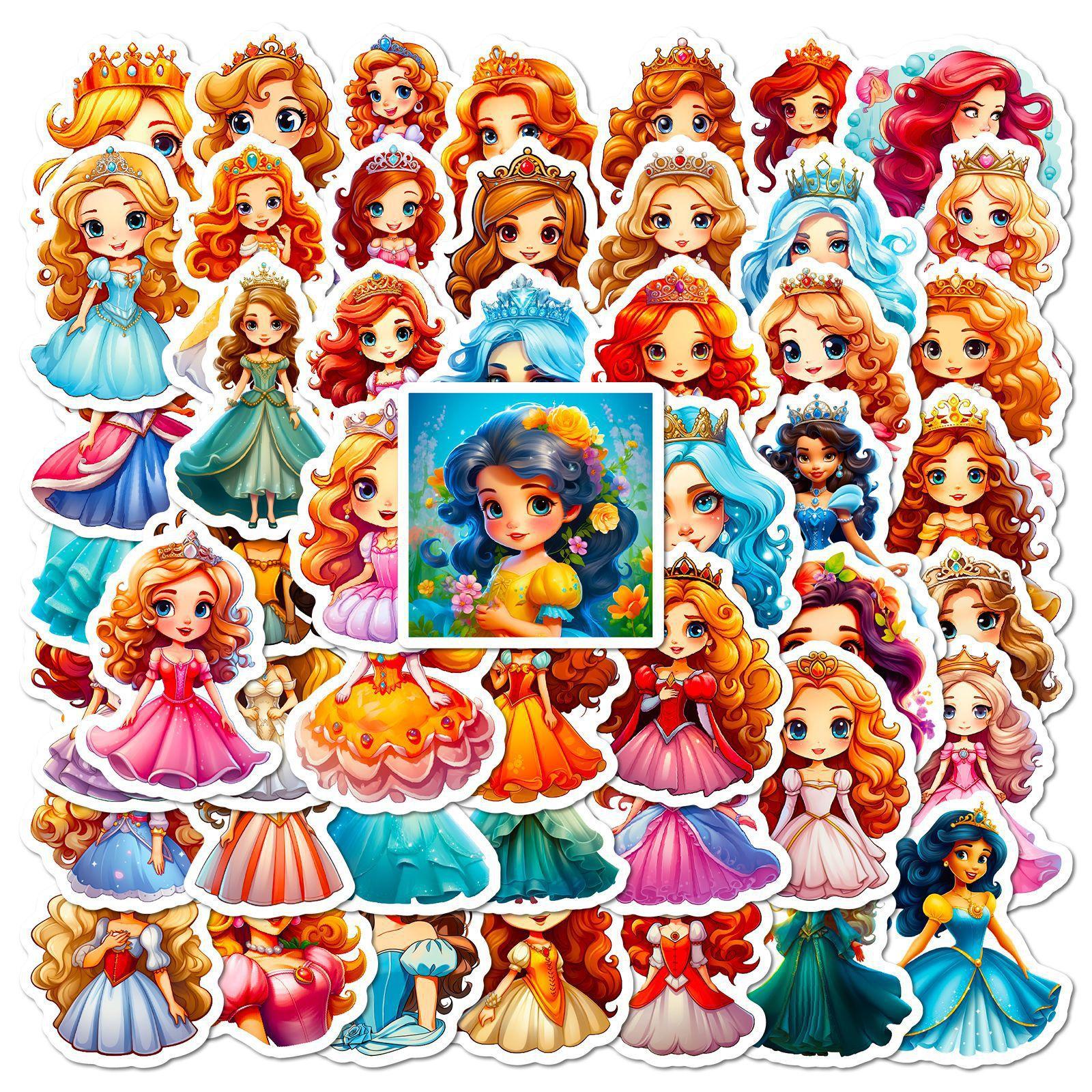 

50 Cute Little Princess Shein Children Diy Dream Princess Cartoon Graffiti
