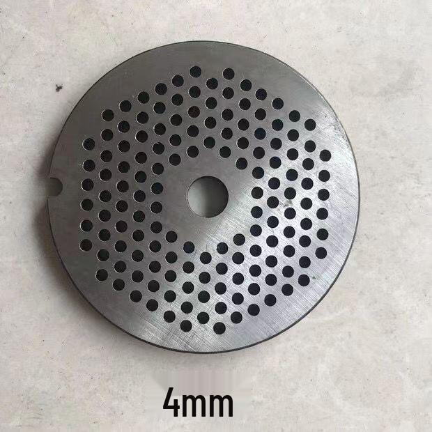 32-Type Meat Grinder Accessory Set: Cross Blade, Round Blade, Grating Plate, Hole Plate, Stainless Steel Blades