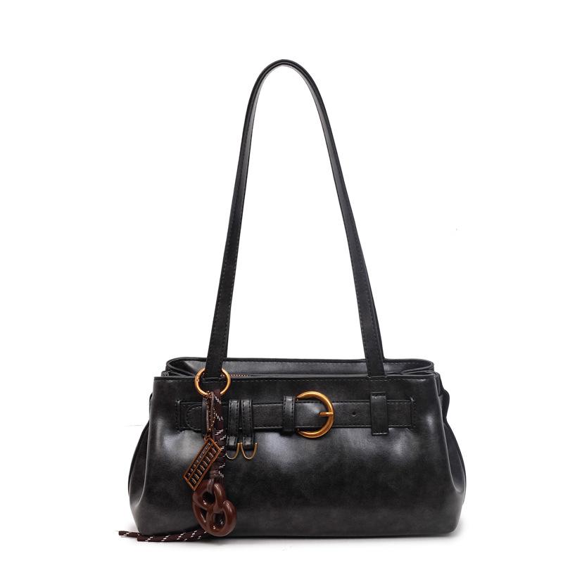 Koreanisches Nischen-Design 2025 neue Mode einfache lässige Umhängetasche große Kapazität hochwertige Handtasche für Pendler