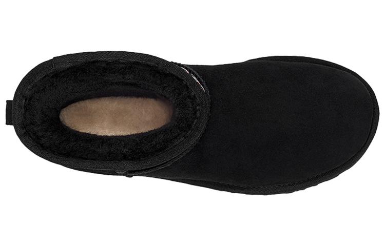 UGG Classic Mini Stud Ii Rivets Snow Boots Black Women's 1119101-BLK