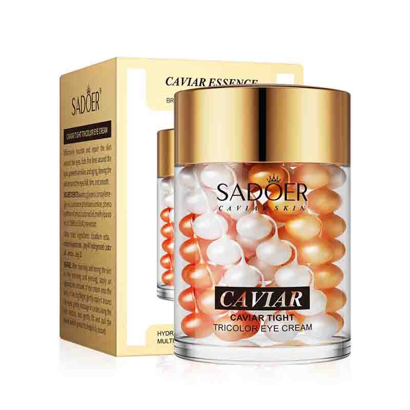 

SADOER Caviar Collagen Eye Cream Anti Dark Circles Removal Eye Bags Nourishing Moisturizing Firming Eyes Skin Care Proudcts