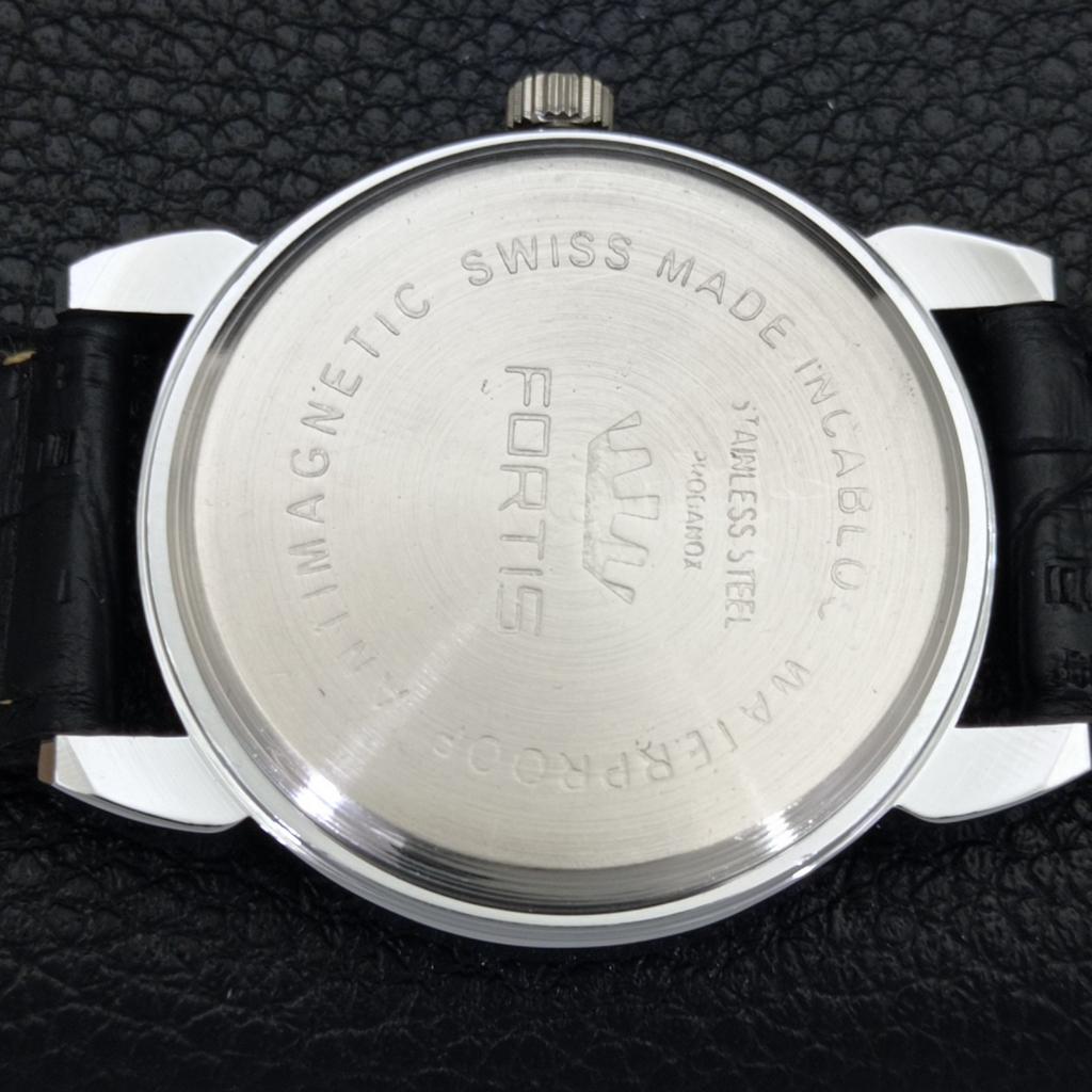 HAND-WINDING SWISS MENS VINTAGE REFURBISHED BLUE COLOR DIAL WATCH A700841-5 R205a-a700841