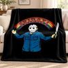 Friday the 13th blanket Flannel Blanket Soft Cozy Plush Throw for Sofa Bed Lightweight Home Decoration Outdoor camping
