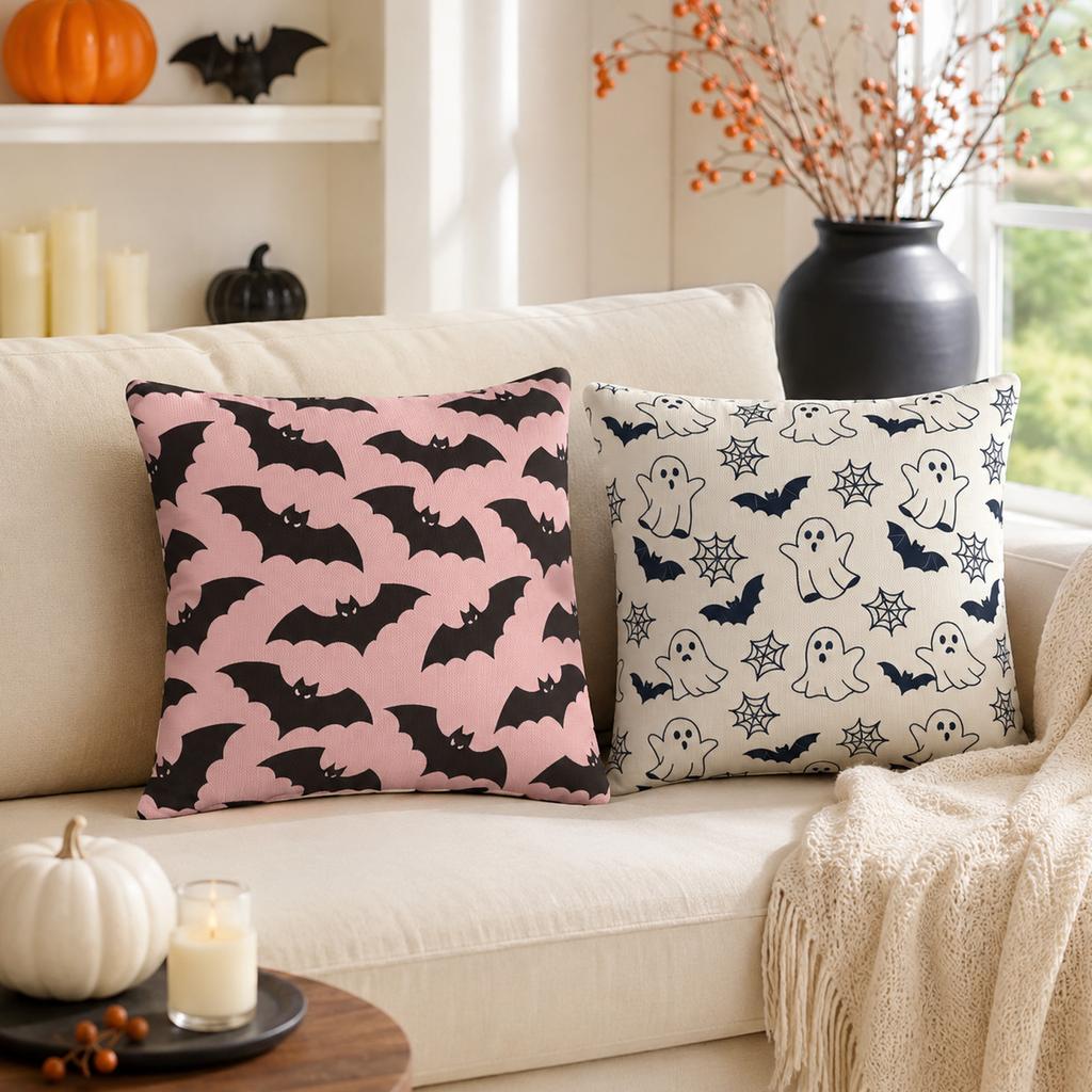 Halloween Cover Printed Sofa Cushion Cover for Holiday Home Decor