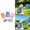 Dog Cooling Vest Breathable Fabric Summer Outdoor Hiking Walking Beach Activities Cartoon Prints Large Size