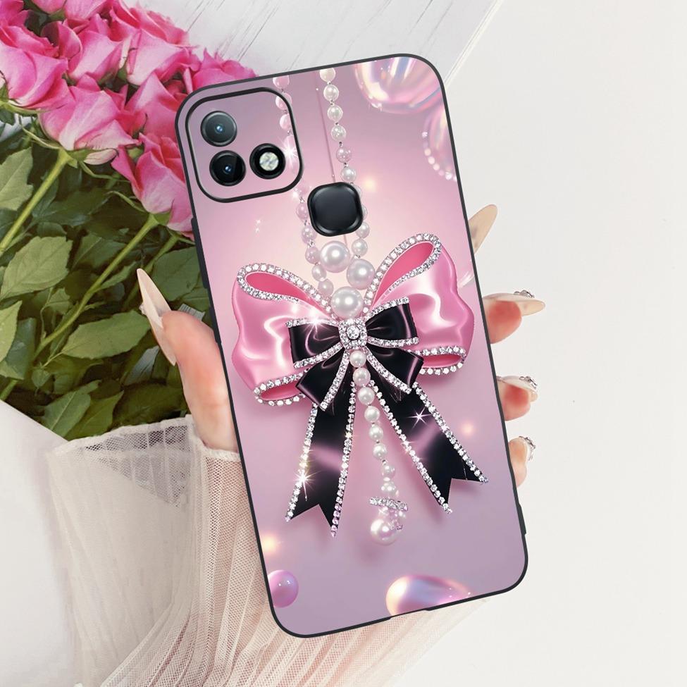 For Infinix Hot 10i Case Luxury Butterfly Fashion Girls Boys Cute Painted Casing For Inifnix Hot 10i X659 X659B X658E Cover
