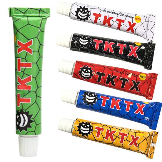 

желтый перед татуировкой Пирсинг Помощи Крем Постоянный безболезненный макияж тела