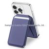 Apple iPhone 17 Series Magnetic Card Holder: MagSafe Hinge, Folding Rotating Stand, Card Sleeve.