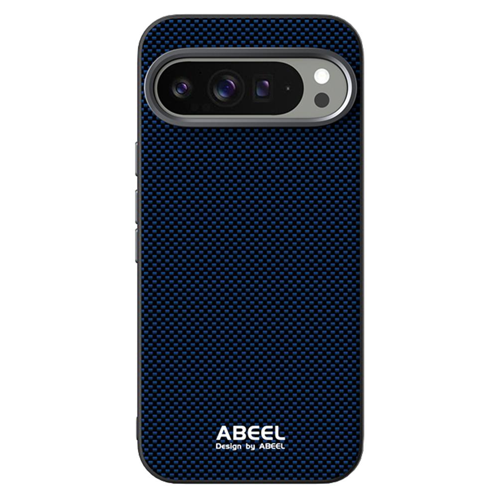 ABEEL Magnetische Hülle für Google Pixel 10 Pro XL mit Aufdruck PC TPU Aluminiumlegierung Leder Handyhülle