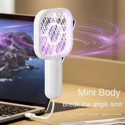 Pest Control USB Mosquito Swatter UV Light Mosquito Killer Lamp Portable Insect Racket  Travel