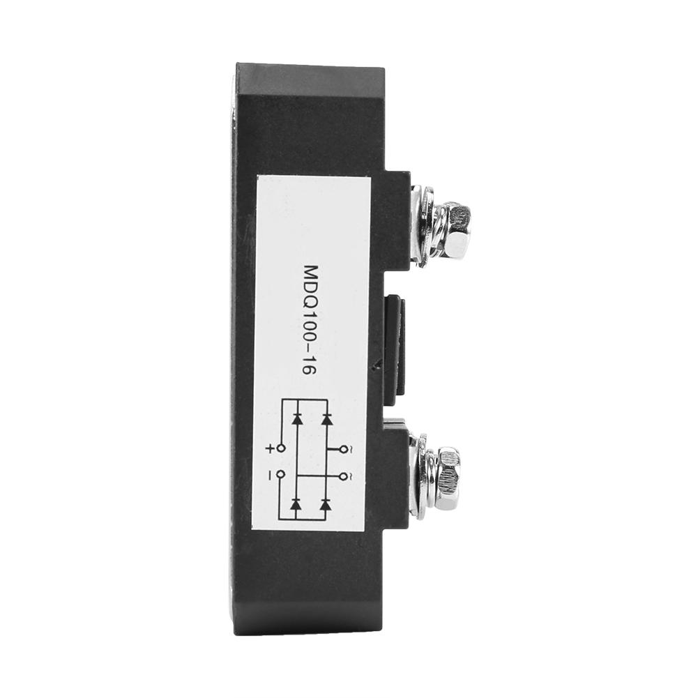 1pc Single phase Diode Bridge Rectifier 100A 1600V High Power 4 Terminals