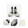 Thick-Soled Heightening Black And White High-Top Board Shoes Men'S And Women'S Couple Boots Side Zipper Tooling Boots Spring Senior Martin Boots