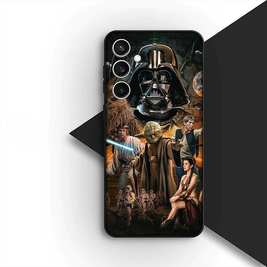 Cover for Samsung Galaxy S20 S22 S21 FE Ultra Plus A07 A17 A15 A16 A25 A57 A37 Phone Case Stars Yodas Darths Wars j-Jedis Vader