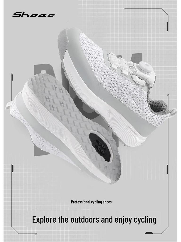A18 Lightweight Breathable Unisex Cycling Shoes - Casual Style, Comfortable for Outdoor Sports