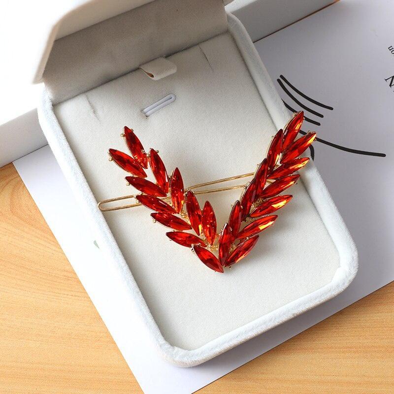 Neue Damen Funkelnde Kristall Strass Luxus Haarspange Mädchen Haarspange Haaraccessoires Kopfschmuck Mädchen Mode Geschenk Schmuckstücke.