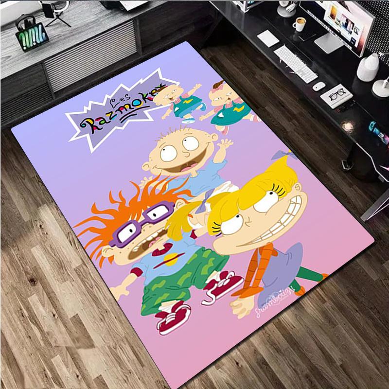 Monster Friends Carpet Office Decorative Carpet For Living Room Bedroom Door Mat Floor Rug Computer Chair Area Rug Perfect Holiday Gift