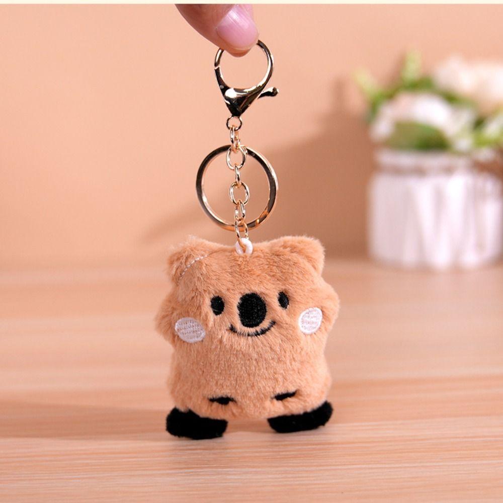 

Short Tailed Kangaroo Scallion Plush Keyring Koala Koala Plush Pendant Children s Toys