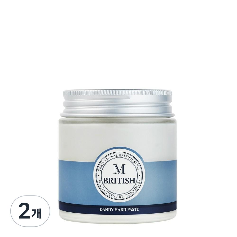 British M Dandy Hard Paste Wax 2 pcs 100g