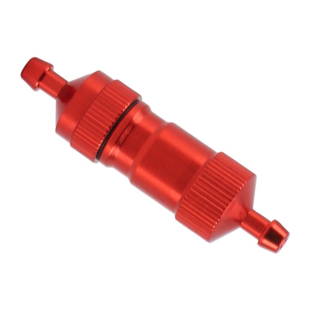 2 Pcs RC Accessories RC Fuel Filter Metal RC Oil Fuel Filter Durable Fuel Filter RC Car