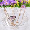 Sequins Elegant Head Chain Hiphop Punk Alloys Head Chain Bridal Head Chain for Halloween Parties and Bridal Costumes