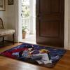 The SSeven DDeadly Sins Anime Floor Mat Soft Flannel Absorbent Mat Non-Slip Rug Home Bedroom Bathroom