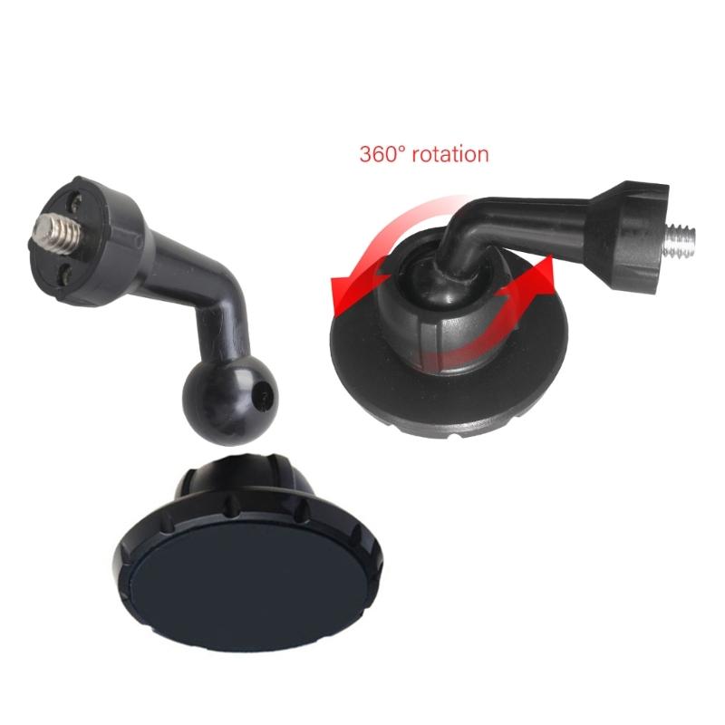 Magnetic Mounting Base With 1/4" Screw Mount For Camera Smartphone Holders Tripods Outdoor Use Stand