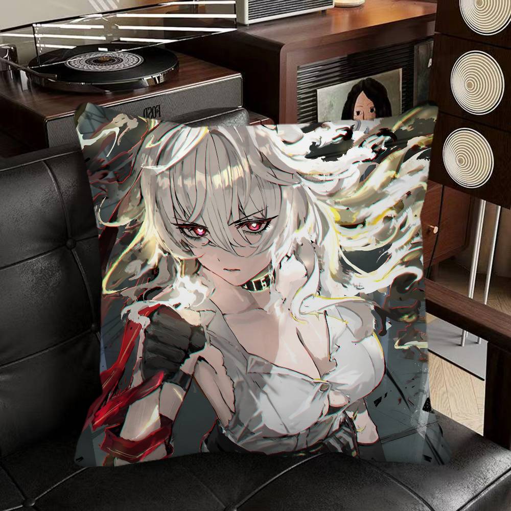 

Zani Wuthering Waves Game Pillow Case Square Pillow Bedroom Sofa Leisure Comfort Cushion Car Home Decoration 16x16Inch