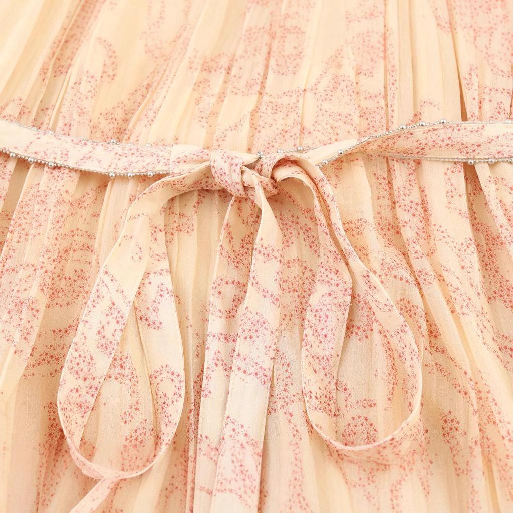 2025 Spring Women's Casual Printed Dress - European & American Style