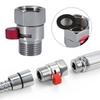 G1/2" Shut OFF Valve Straight Through Valve Sprinkler Shower Head Quick Switch
